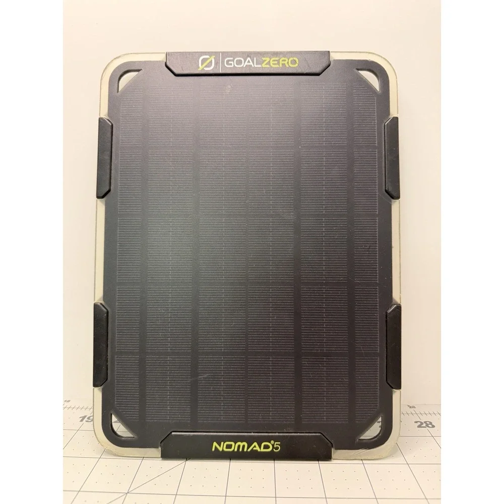 Goal Zero Nomad 5 Solar Panel Portable Lightweight USB Solar Charger 5W